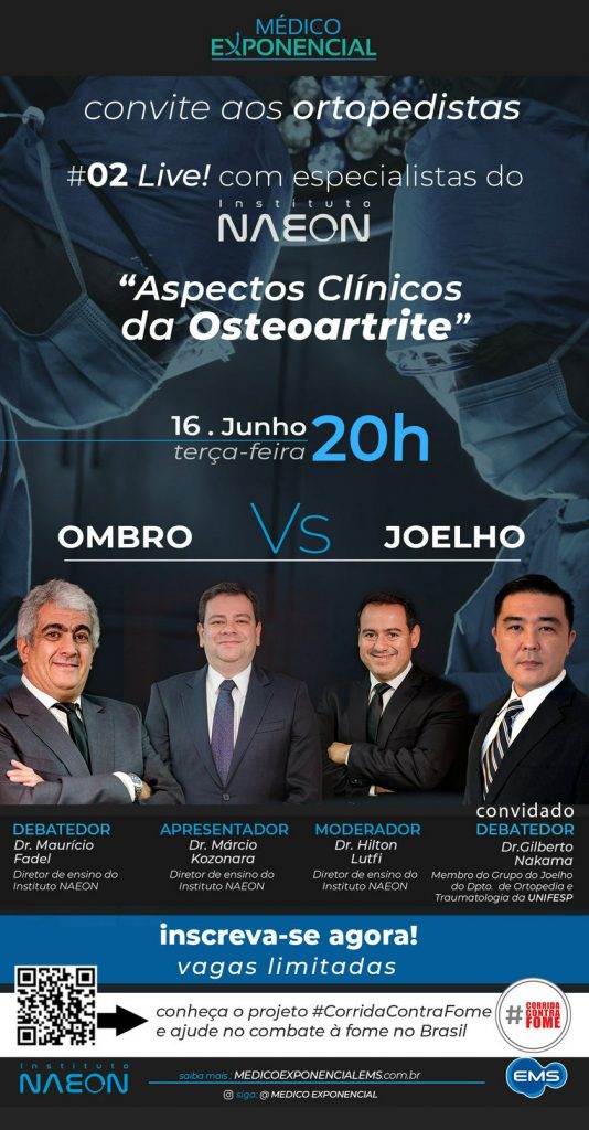 Live: Aspectos Clínicos da Osteoartrite